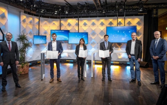 Freistaat Bayern und Fraunhofer verleihen Hugo-Geiger-Preis an junge Wissenschaftlerinnen und Wissenschaftler