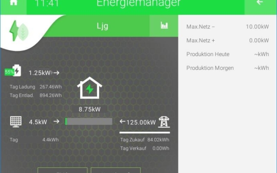 Aktives Energiemanagement für Ihr Zuhause