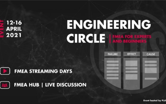 FMEA Streaming Days | Engineering Circle for Experts and Beginners | Online-Plattform (Sonstige Veranstaltung | Online)