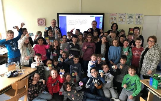 Mit weniger Müll Energie sparen und die Umwelt schützen – Deutsche Umwelt-Aktion macht Heinsberger Grundschüler zu „Müllexperten“
