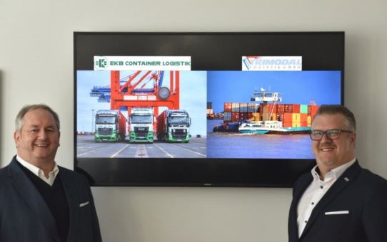 TRIMODAL Logistik begrüßt neuen Gesellschafter EKB Container Logistik