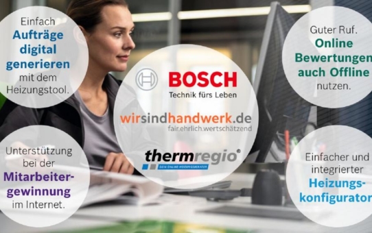 Erfolgs-Trio zur Digitalisierung des SHK-Handwerks