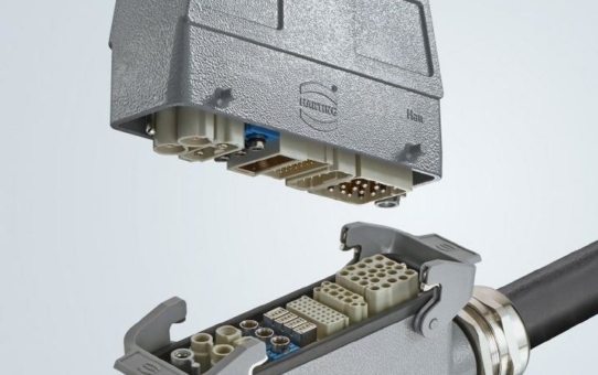 Optimale Bauraum-Nutzung mit Han® L32 B