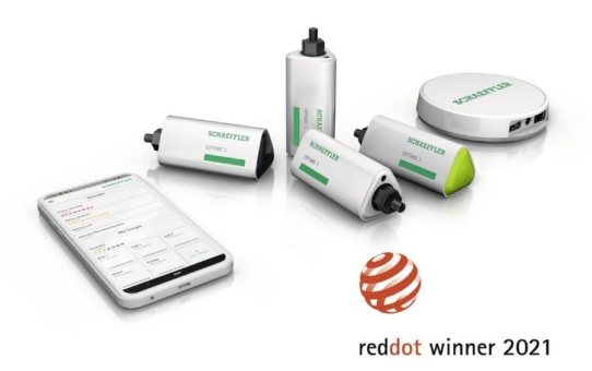 Schaeffler gewinnt mit OPTIME den Red Dot Design Award in zwei Kategorien