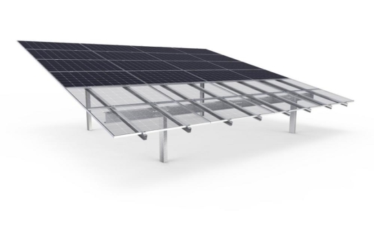 AEROCOMPACT bringt Rammsysteme für mittelgroße Solarparks auf den Markt
