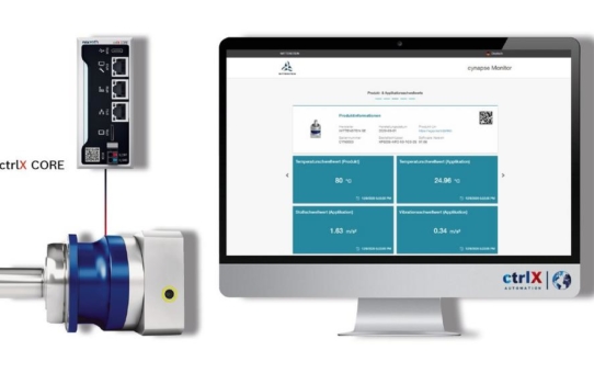 WITTENSTEIN bietet Apps für smartes Getriebe über ctrlX World an