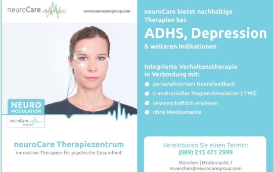 Medikamentenfreie Therapien von Depression, AD(H)S und Schlafstörungen