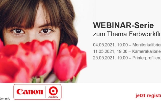 Webinar-Serie in Kooperation mit der Canon Academy: Druckerprofilierung (Webinar | Online)