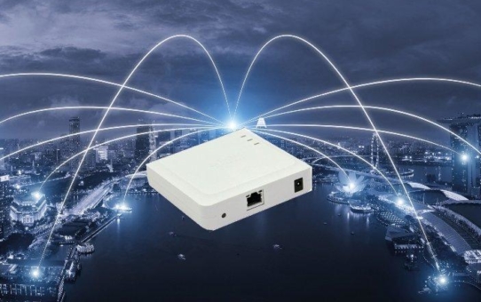 Atlantik Systeme präsentiert den BR-400AN 802.11a/b/g/n Mesh WLAN Konverter von Silex