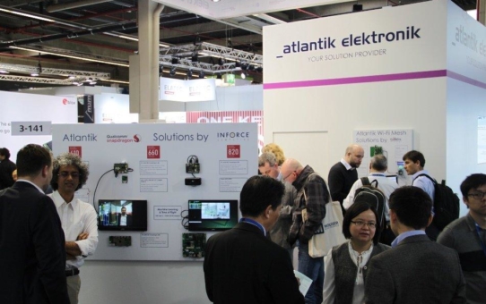 Atlantik Elektronik verzeichnet erfolgreichen Messeauftritt auf der embedded world 2019 in Nürnberg