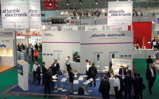 Atlantik Elektronik verzeichnet erfolgreichen Messeauftritt auf der electronica 2018 in München