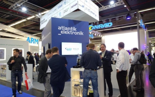 Atlantik Elektronik verzeichnet erfolgreichen Messeauftritt auf der embedded world 2017 in Nürnberg