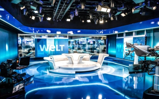 ARRI stattet hochmoderne TV-Studios von WELT mit vollständig auf IP basierter Lichttechnik aus