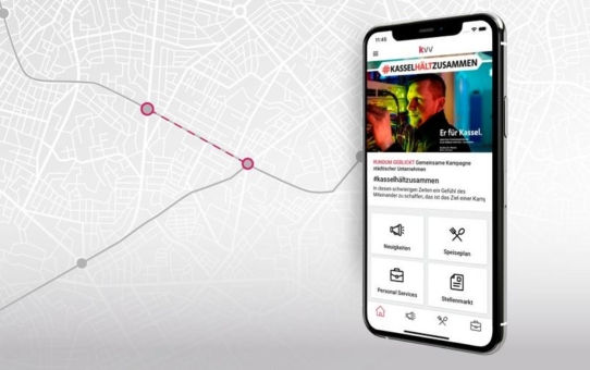 Die App "Meine KVV" gewinnt Stadtwerke Zukunftspreis des Handelsblatts