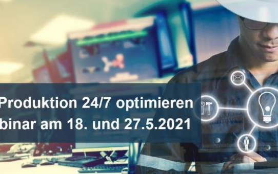 Mit KI die Produktion 24/7 optimieren - Gratis-Webinar zur Produktionsunterstützung (Webinar | Online)