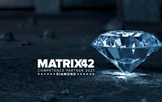 TAP.DE Solutions wird von Matrix42 als Diamond Partner ausgezeichnet
