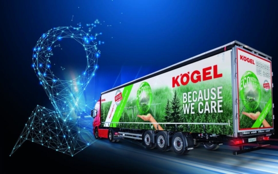 Kögel Telematics wird Serienausstattung:  Smarte Fahrzeug-disposition jetzt noch einfacher