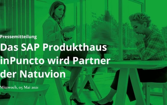 Das SAP Produkthaus inPuncto wird Partner der Natuvion