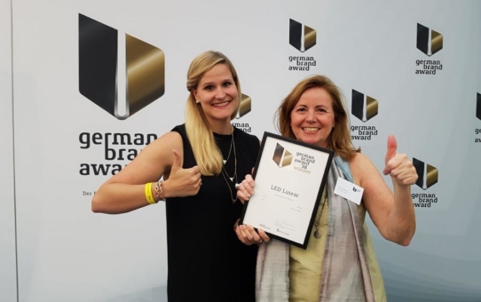 German Brand Award 2018 für LED Linear