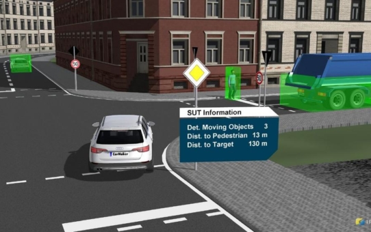 Autonomes Fahren in der Stadt: Mit Simulation auf Nummer sicher