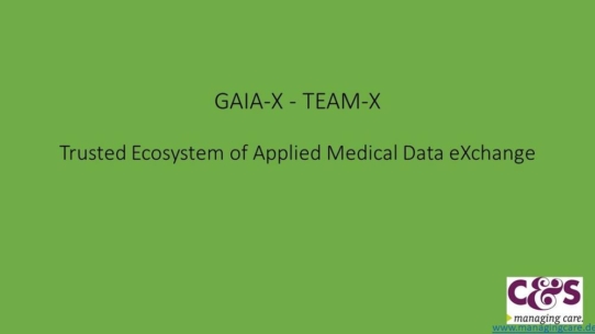 Projektidee TEAM-X beim GAIA-X-Förderwettbewerb eingereicht