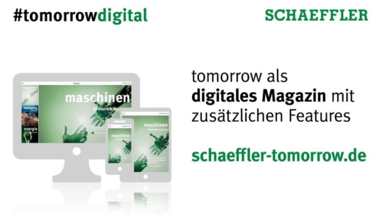 Technologiemagazin von Schaeffler jetzt auch online erlebbar