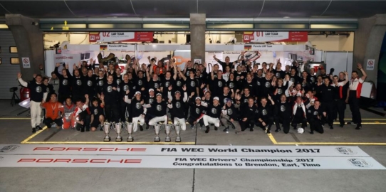 Schaeffler und Porsche feiern dritten WEC-Titelgewinn in Folge