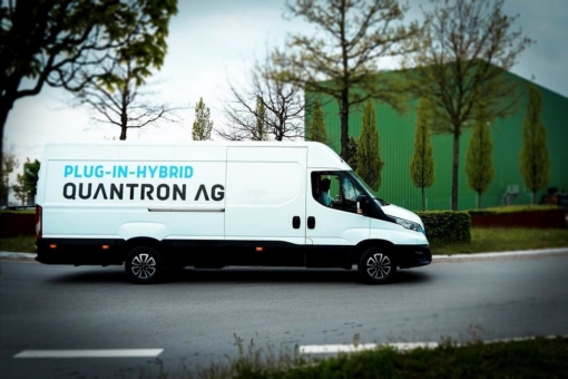 Neu: Plug-in-Hybrid Kastenwagen von QUANTRON