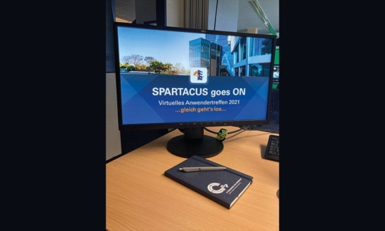 Rückblick virtuelles SPARTACUS-Anwendertreffen 2021
