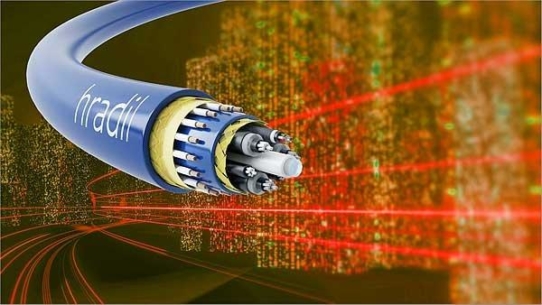 Trommelbares High-Speed LWL-Hybridkabel von HRADIL Spezialkabel