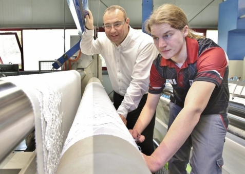 Regionale Unternehmen machen Textilien schlau