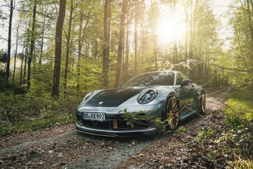 Neue TECHART Performance-Optionen für 911 Coupé und Cabriolet: Upgrades für Sound, Styling und Power