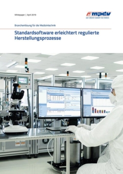 Standardsoftware erleichtert regulierte Herstellungsprozesse