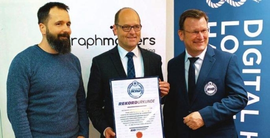 Hamburg stellt Weltrekord auf - mit Graphmasters-Technologie