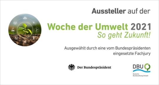 HJS als Aussteller auf der digitalen Woche der Umwelt in Schloss Bellevue