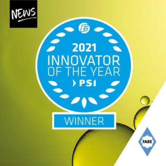 FARE  - die Guenther Fassbender GmbH gewinnt die Auszeichnung Innovator of the Year 2021