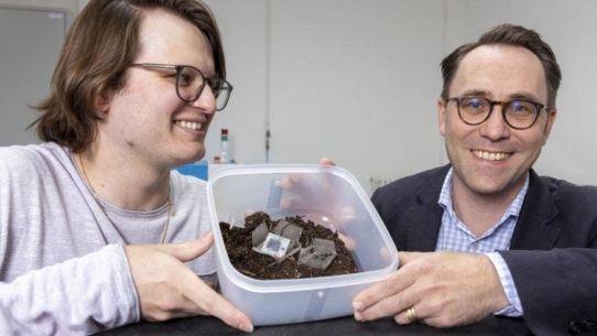 Die biologisch abbaubare Batterie