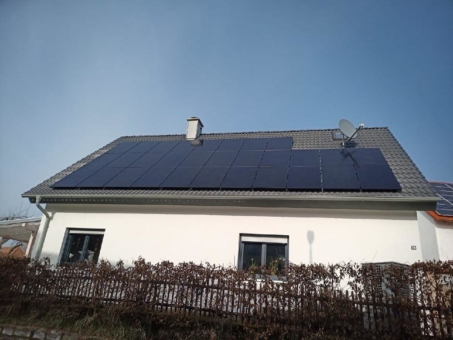 Solaranlage und Photovoltaikanlage darf nicht blendet