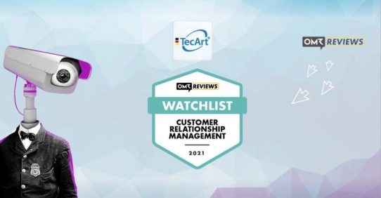 Neues OMR Reviews Briefing kürt CRM Champions - TecArt ganz vorne mit dabei