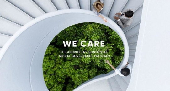 ANDRITZ präsentiert umfassendes Nachhaltigkeitsprogramm "We Care"