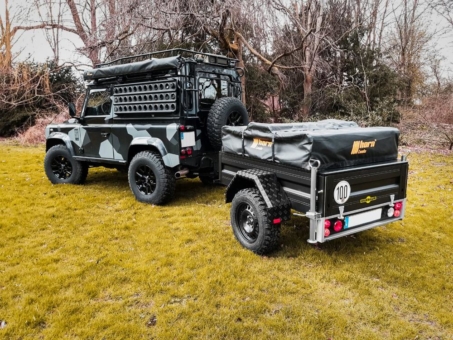 Für mehr Freiheit beim Campen - wenn ein Humbaur HA zum Offroad-Anhänger wird