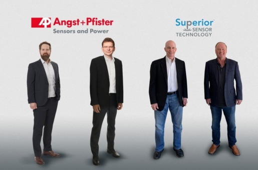 Superior Sensor Technology und Angst+Pfister Sensors and Power geben Partnerschaft bekannt