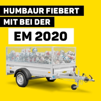 Humbaur fiebert mit bei der EM 2020 und hat einen wahren Fußball-Profi im Programm