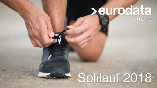 eurodata verteidigt beim Solilauf den zweiten Platz im Staffelrennen