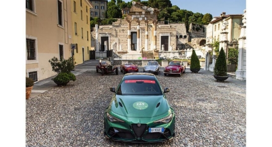 Alfa Romeo bei der Mille Miglia 2021: Die Siegel-Zeremonie