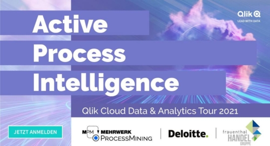 Active Process Intelligence - Virtual Roadstop im Rahmen der Qlik Cloud Data & Analytics Tour 2021