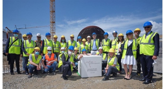 Grundstein für das "Science Gateway" am CERN gelegt