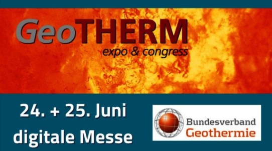 Bundesverband Geothermie auf der digitalen Geotherm vertreten
