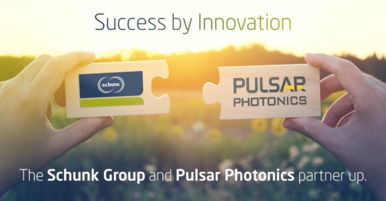 Einstieg in die Lasertechnologie - Schunk Group beteiligt sich an Pulsar Photonics
