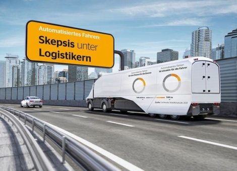 "Der vernetzte Truck": Continental-Studie offenbart Handlungsbedarf bei Digitalisierung